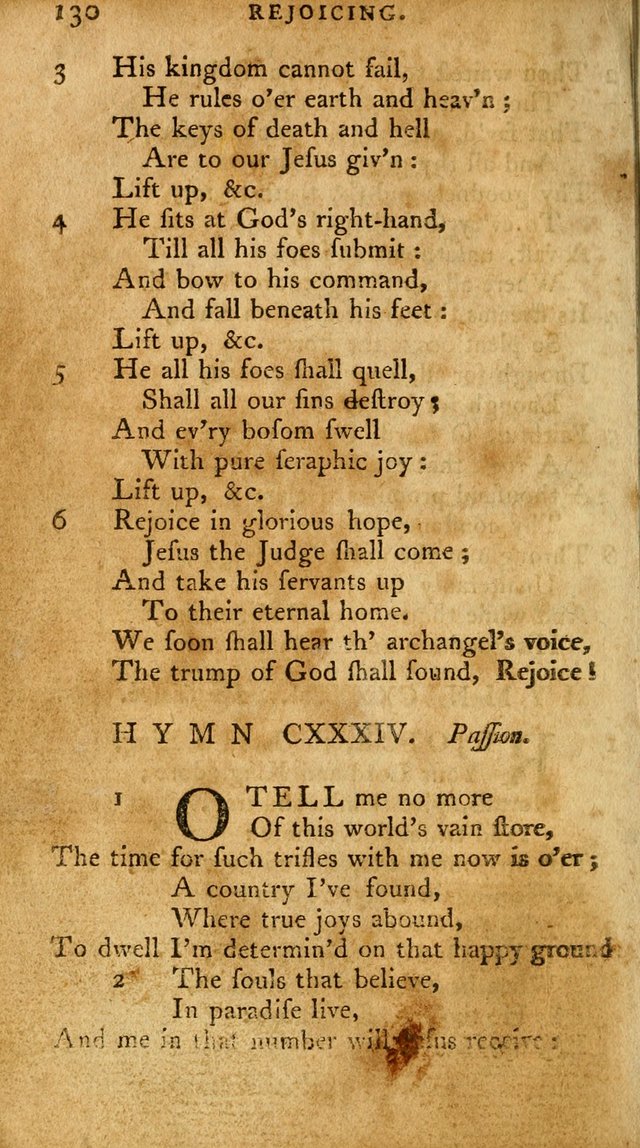 A Pocket Hymn-Book: designed as a constant companion for the pious: collected from various authors. (21st ed.) page 130