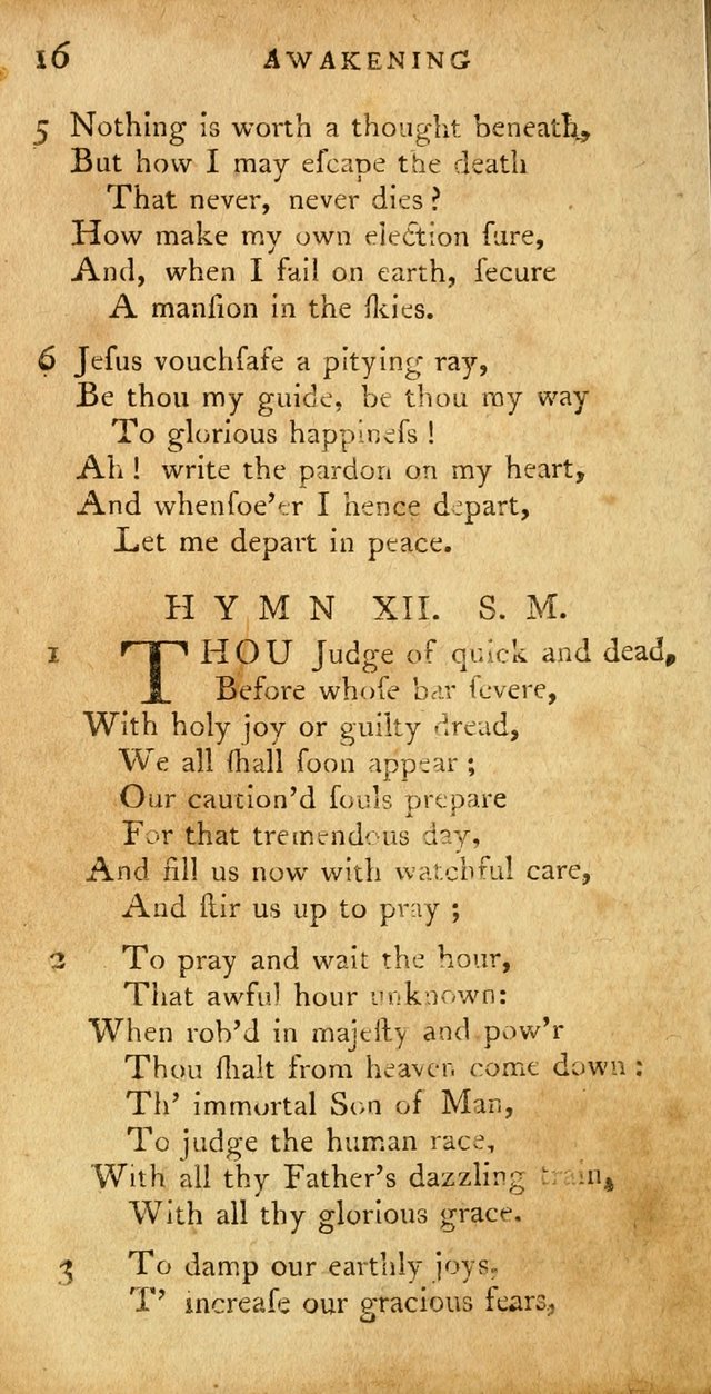A Pocket Hymn-Book: designed as a constant companion for the pious: collected from various authors. (21st ed.) page 16