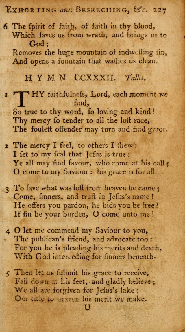 A Pocket Hymn Book, Designed as a Constant Companion for the Pious,  Collected from Various Authors. 28th ed. page 227
