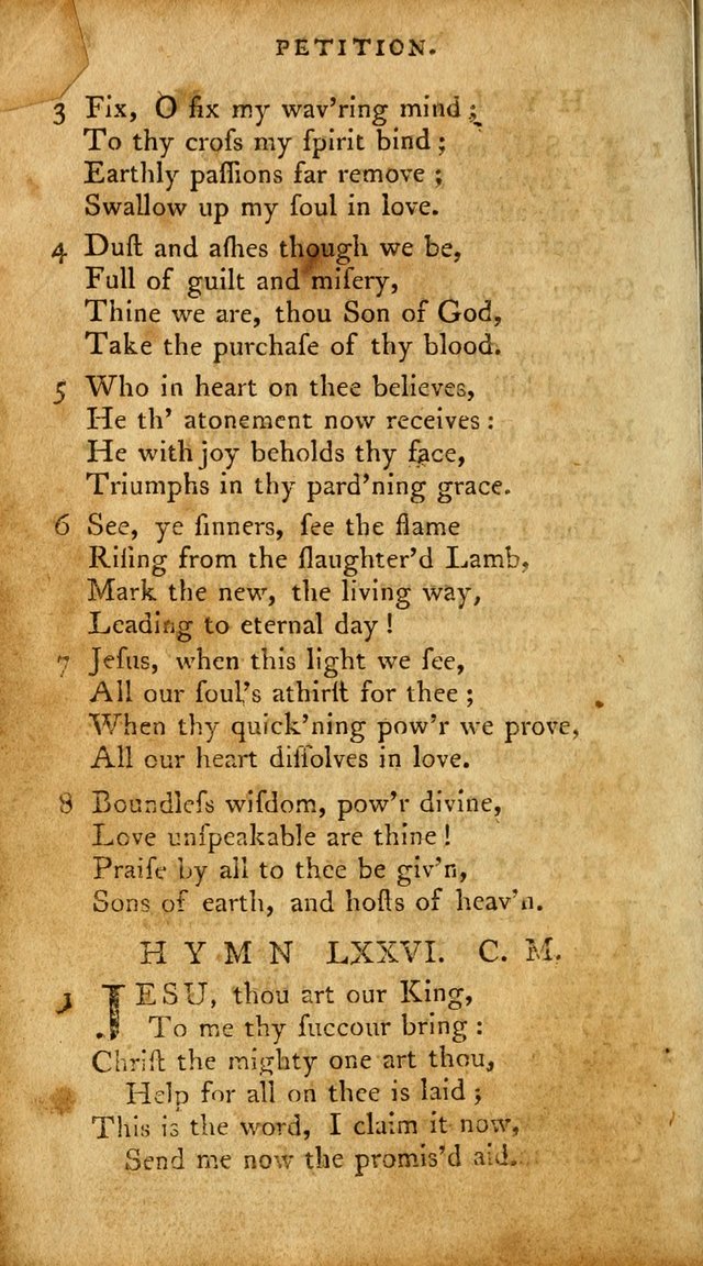 A Pocket Hymn Book, Designed as a Constant Companion for the Pious,  Collected from Various Authors. 28th ed. page 78