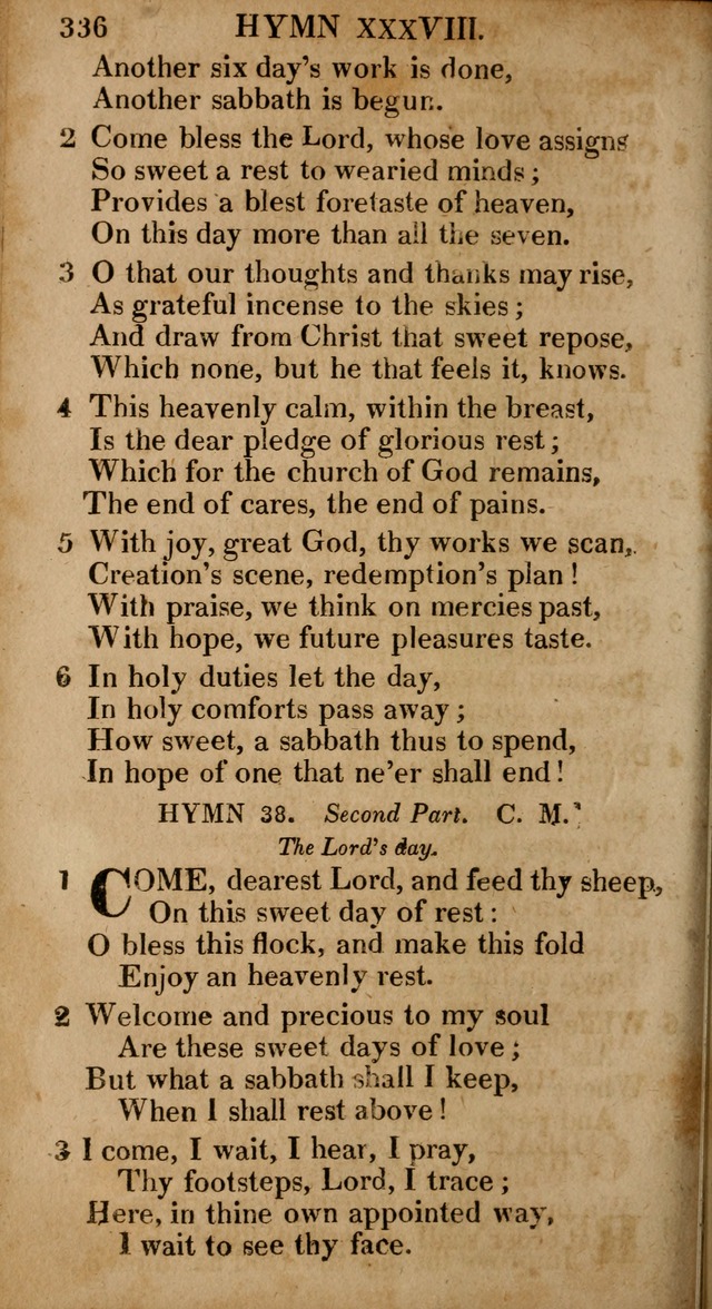The Psalms and Hymns: with the catechism, confession of faith and liturgy of the Reformed Dutch Church in North America page 336