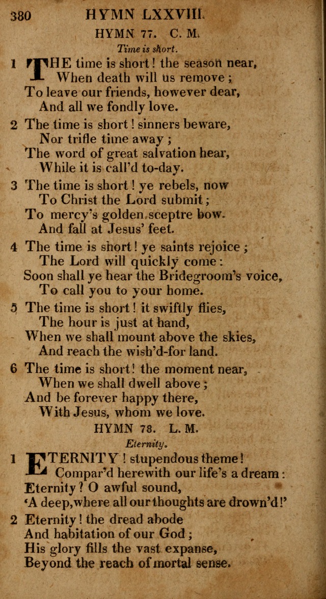 The Psalms and Hymns: with the catechism, confession of faith and liturgy of the Reformed Dutch Church in North America page 380