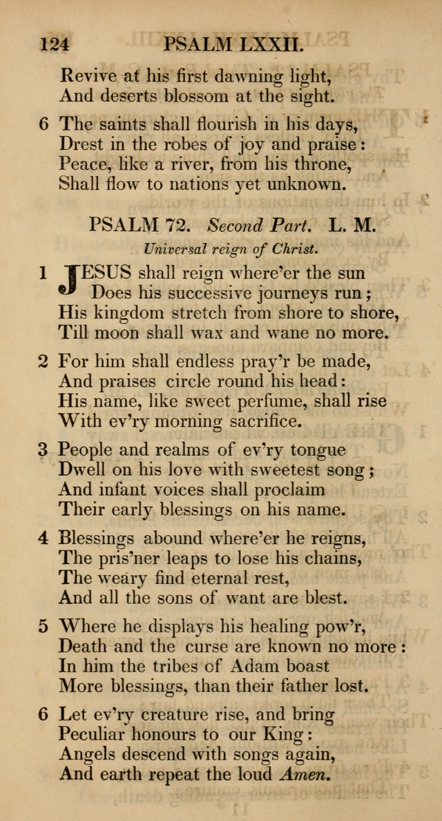 The Psalms and Hymns, with the Catechism, Confession of Faith, and Liturgy, of the Reformed Dutch Church in North America page 126