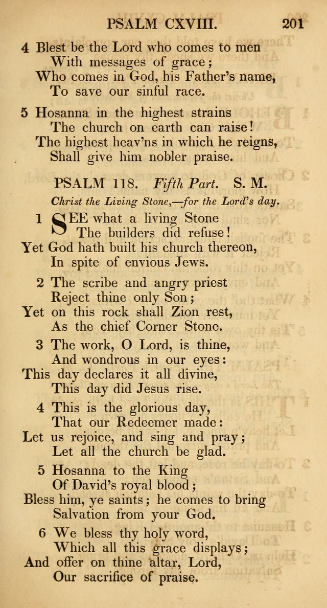 The Psalms and Hymns, with the Catechism, Confession of Faith, and Liturgy, of the Reformed Dutch Church in North America page 203