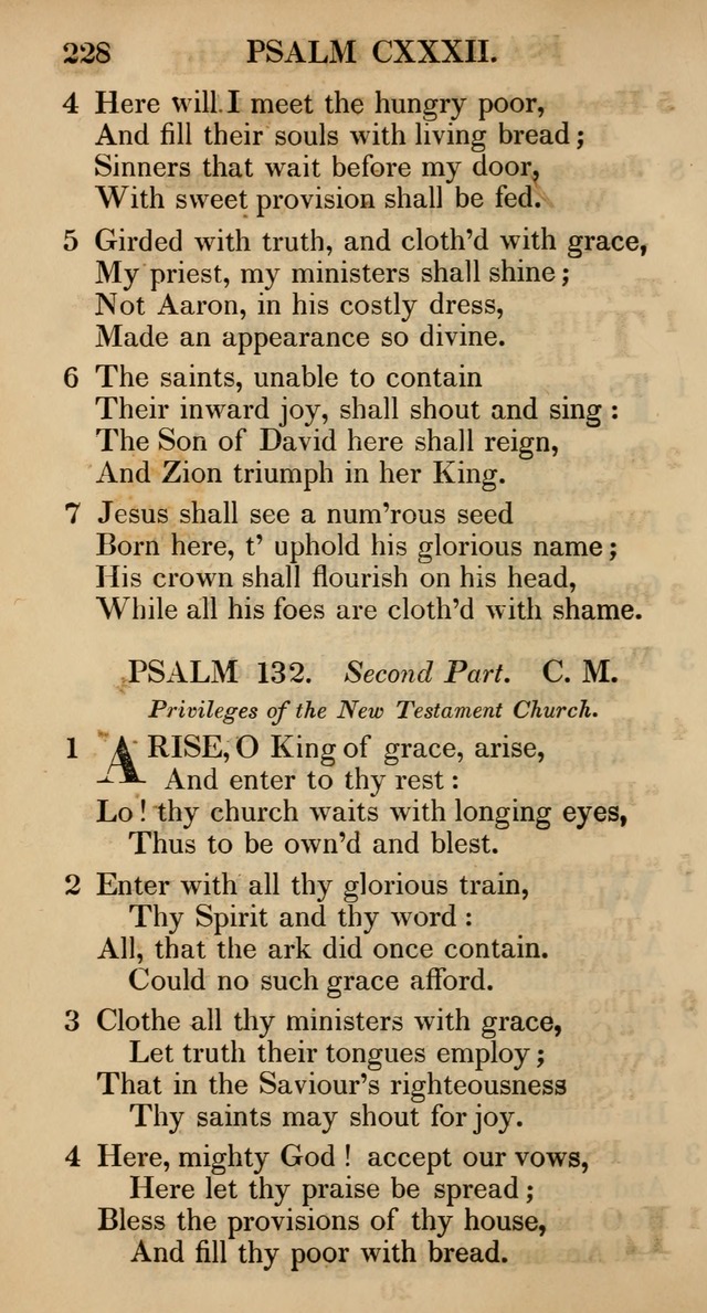 The Psalms and Hymns, with the Catechism, Confession of Faith, and Liturgy, of the Reformed Dutch Church in North America page 230