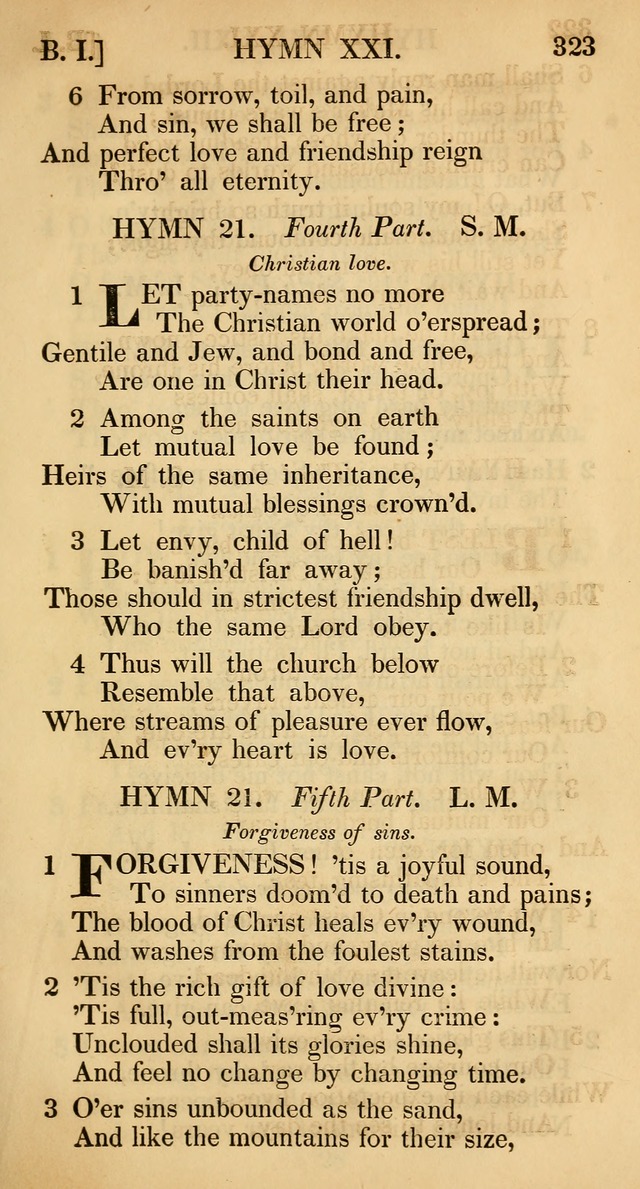The Psalms and Hymns, with the Catechism, Confession of Faith, and Liturgy, of the Reformed Dutch Church in North America page 325