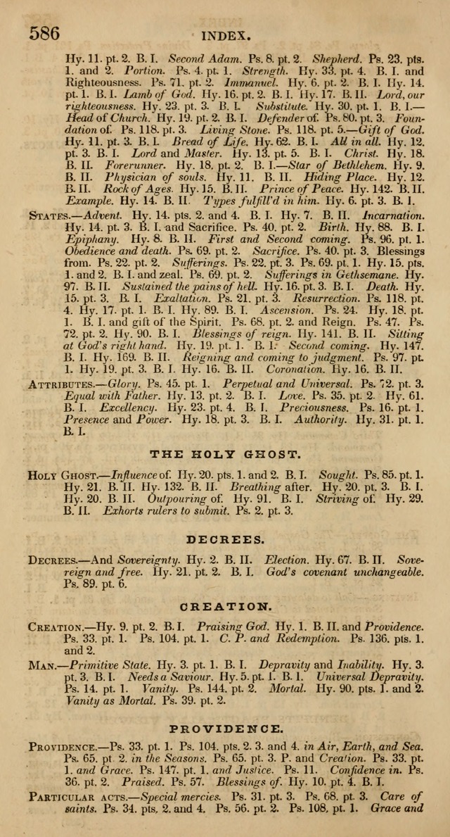 The Psalms and Hymns, with the Catechism, Confession of Faith, and Liturgy, of the Reformed Dutch Church in North America page 588