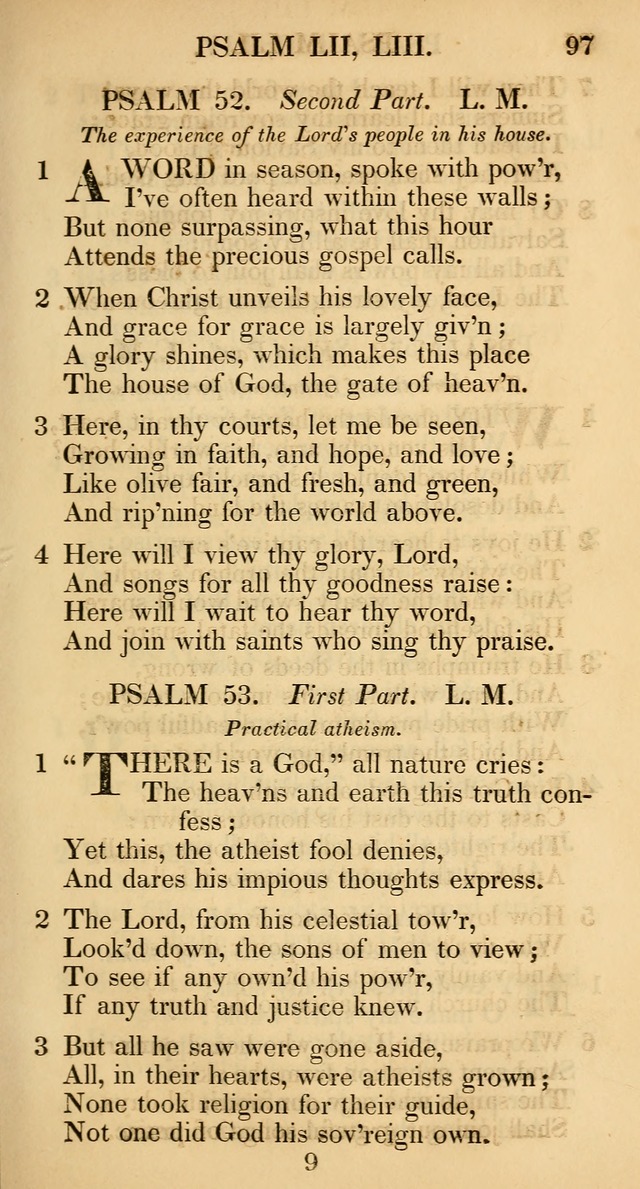 The Psalms and Hymns, with the Catechism, Confession of Faith, and Liturgy, of the Reformed Dutch Church in North America page 99