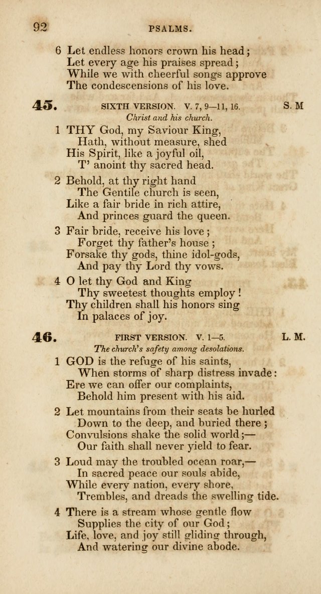 Psalms and Hymns, for Christian Use and Worship page 103