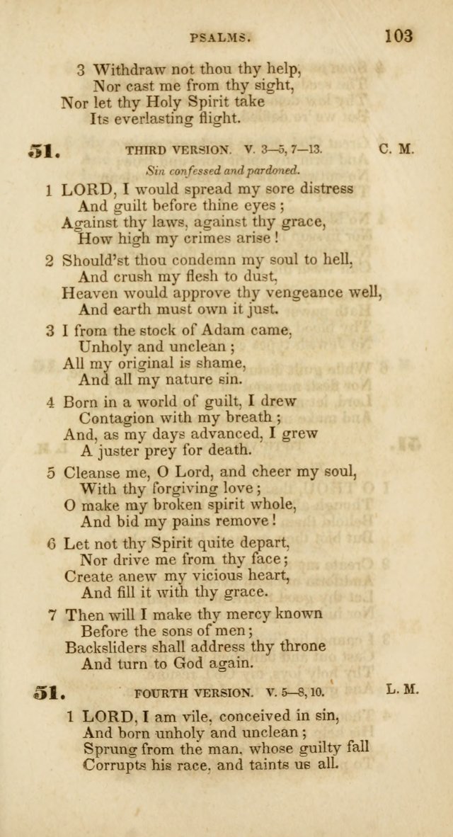 Psalms and Hymns, for Christian Use and Worship page 114