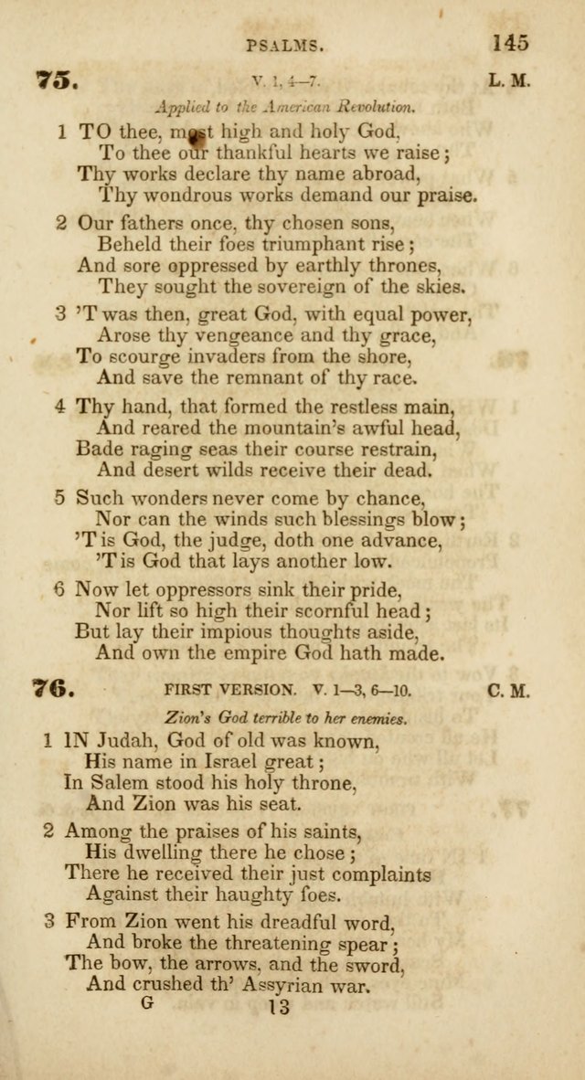 Psalms and Hymns, for Christian Use and Worship page 156
