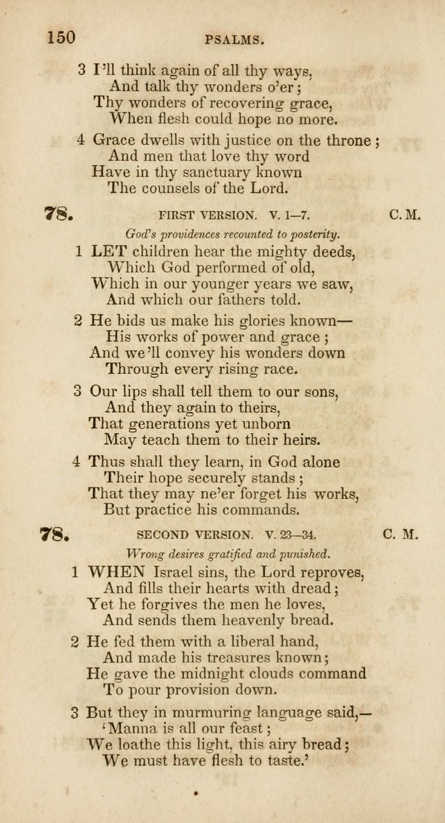 Psalms and Hymns, for Christian Use and Worship page 161