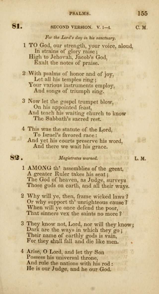 Psalms and Hymns, for Christian Use and Worship page 166