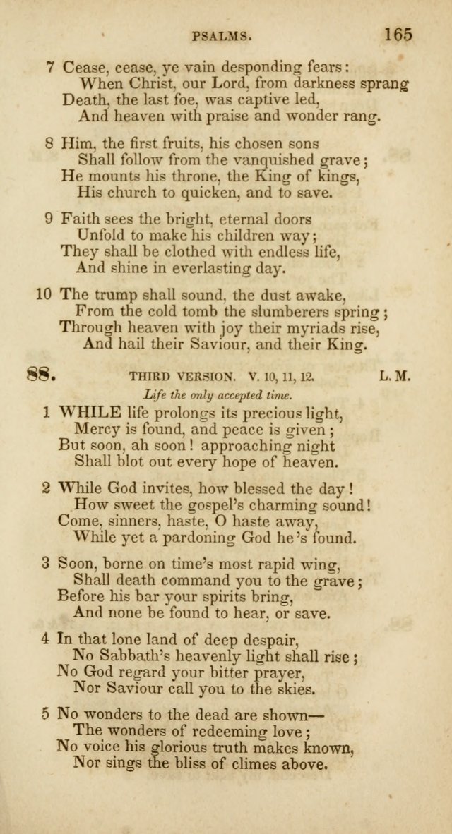 Psalms and Hymns, for Christian Use and Worship page 176