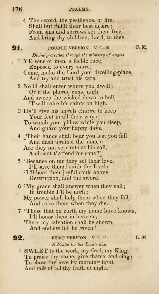 Psalms and Hymns, for Christian Use and Worship page 187