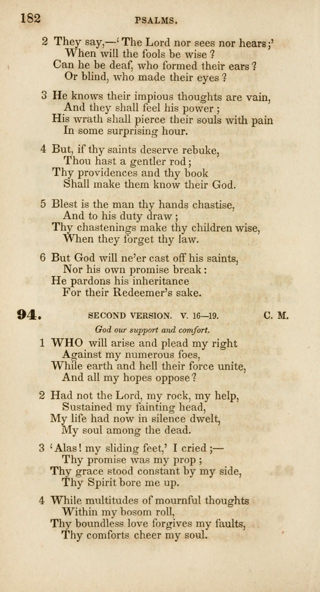 Psalms and Hymns, for Christian Use and Worship page 193