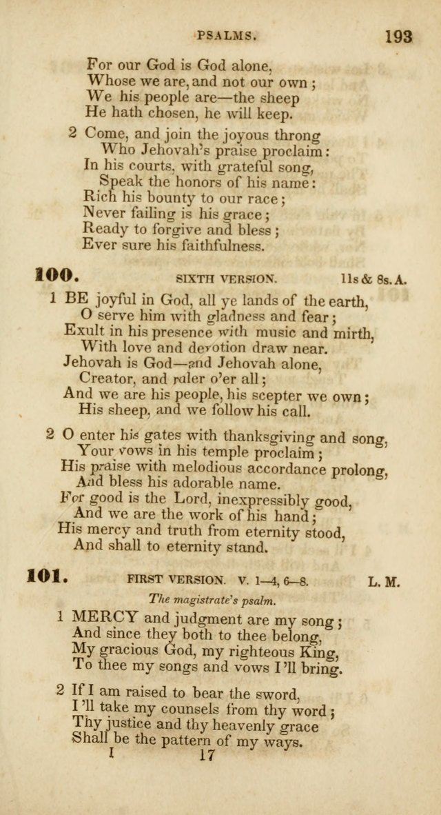Psalms and Hymns, for Christian Use and Worship page 204