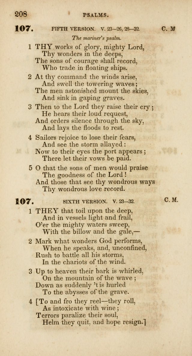 Psalms and Hymns, for Christian Use and Worship page 219