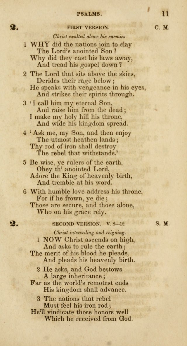 Psalms and Hymns, for Christian Use and Worship page 22