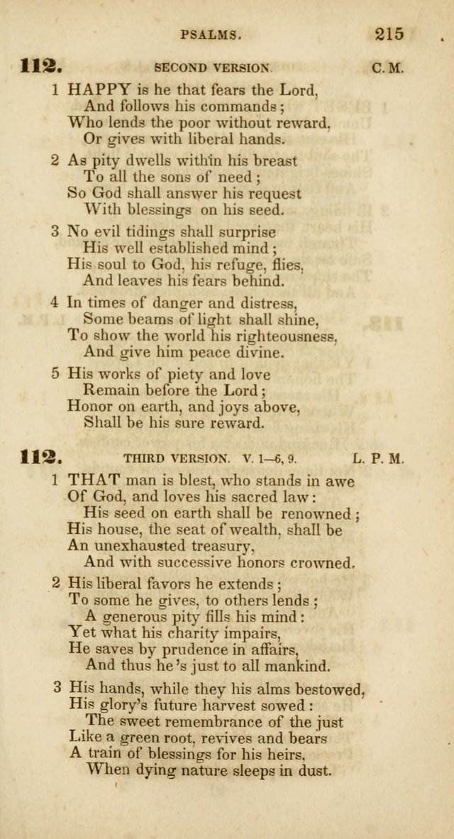 Psalms and Hymns, for Christian Use and Worship page 226