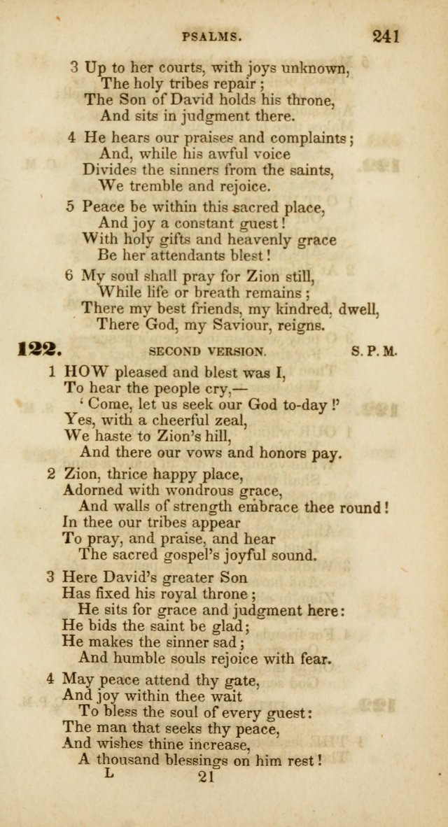 Psalms and Hymns, for Christian Use and Worship page 252