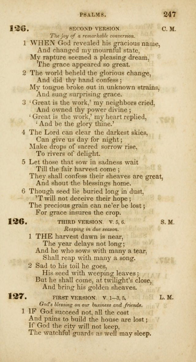 Psalms and Hymns, for Christian Use and Worship page 258