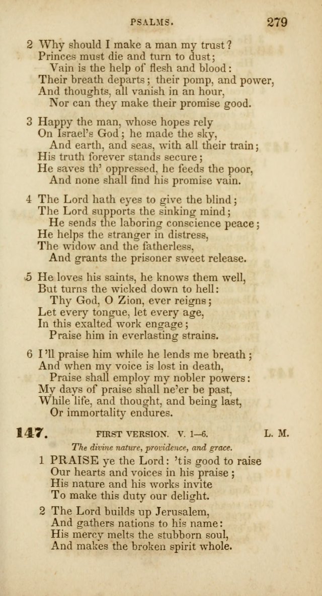 Psalms and Hymns, for Christian Use and Worship page 290