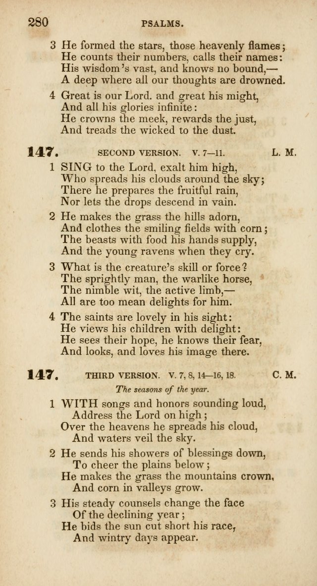 Psalms and Hymns, for Christian Use and Worship page 291