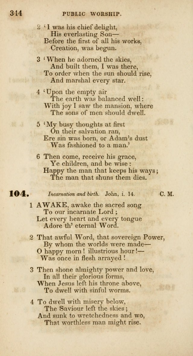 Psalms and Hymns, for Christian Use and Worship page 355