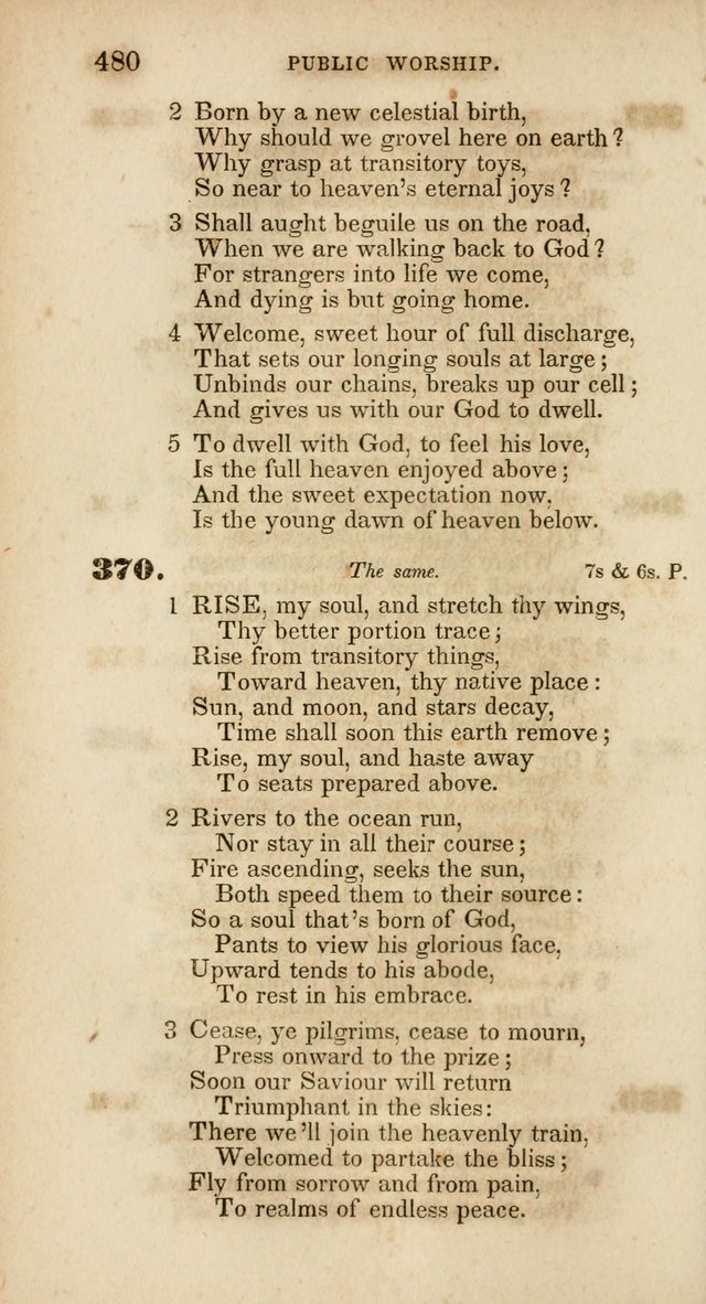 Psalms and Hymns, for Christian Use and Worship page 491