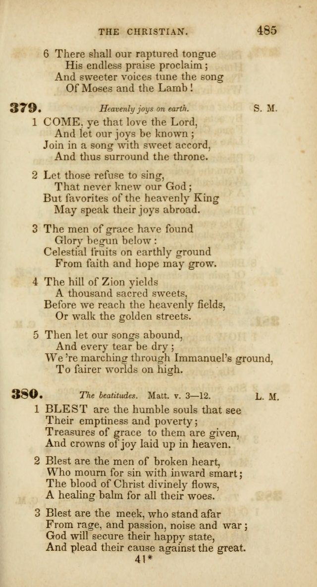 Psalms and Hymns, for Christian Use and Worship page 496