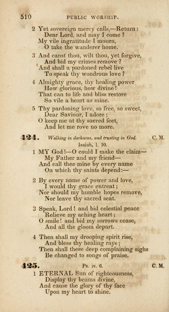 Psalms and Hymns, for Christian Use and Worship page 521