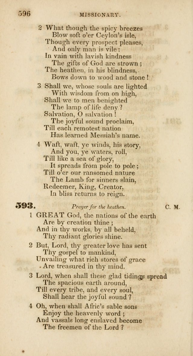Psalms and Hymns, for Christian Use and Worship page 607