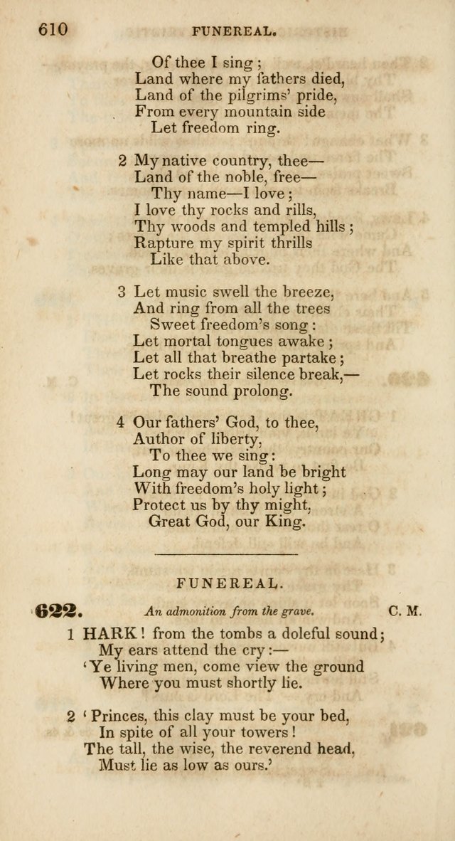 Psalms and Hymns, for Christian Use and Worship page 621