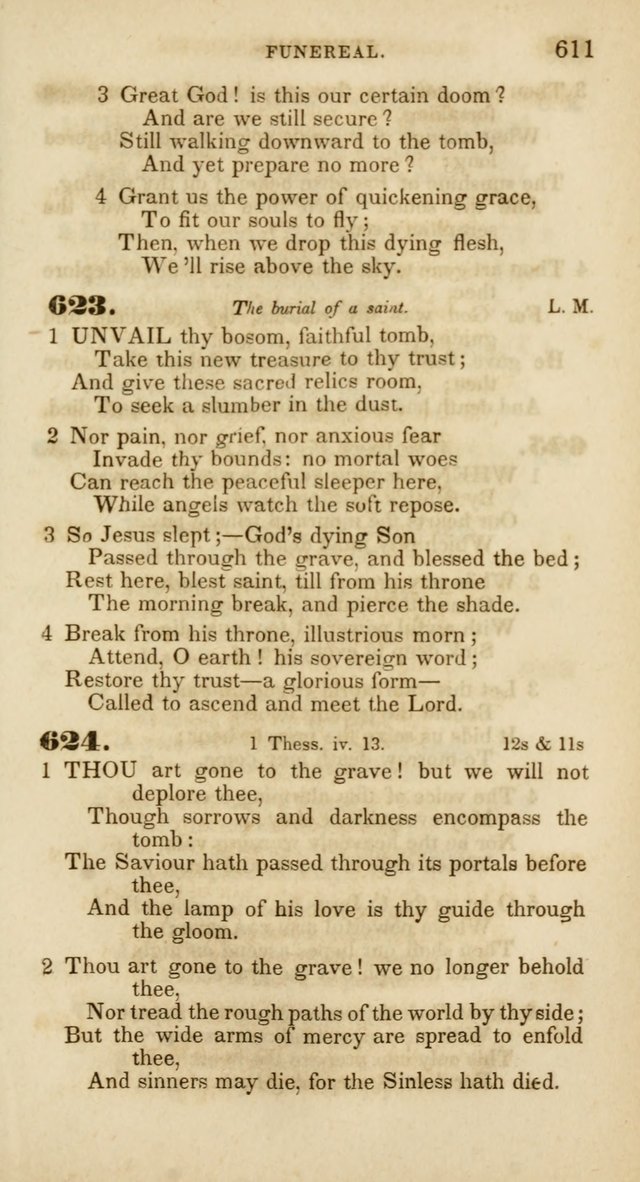 Psalms and Hymns, for Christian Use and Worship page 622