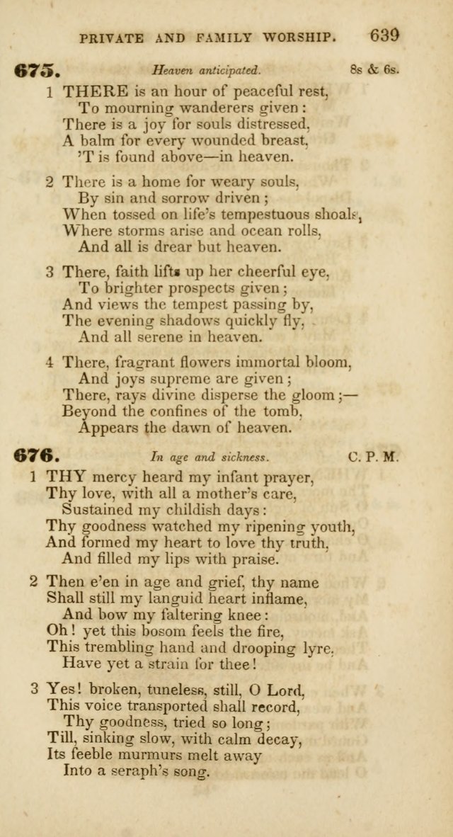 Psalms and Hymns, for Christian Use and Worship page 650