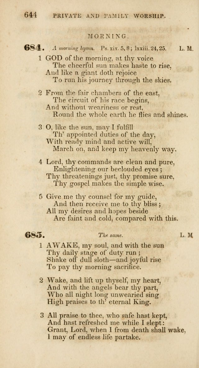 Psalms and Hymns, for Christian Use and Worship page 655