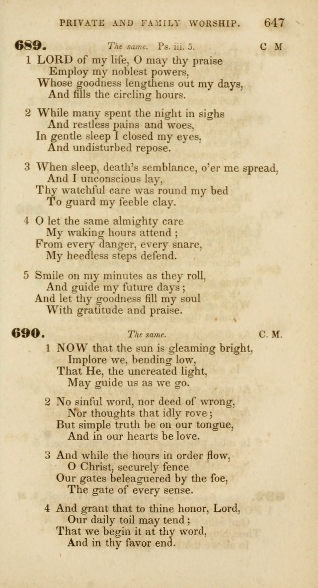Psalms and Hymns, for Christian Use and Worship page 658