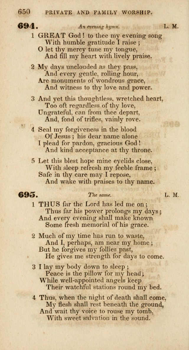 Psalms and Hymns, for Christian Use and Worship page 661