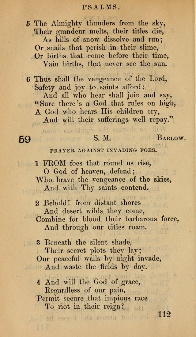 The Psalms and Hymns, with the Doctrinal Standards and Liturgy of the Reformed Protestant Dutch Church in North America page 120