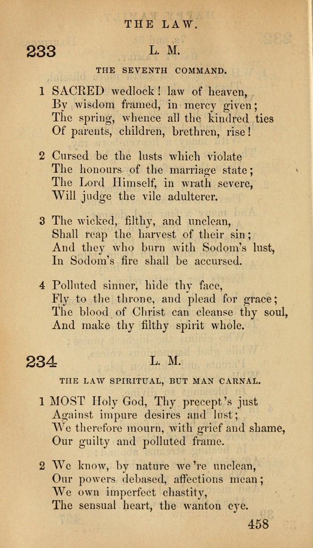 The Psalms and Hymns, with the Doctrinal Standards and Liturgy of the Reformed Protestant Dutch Church in North America page 466
