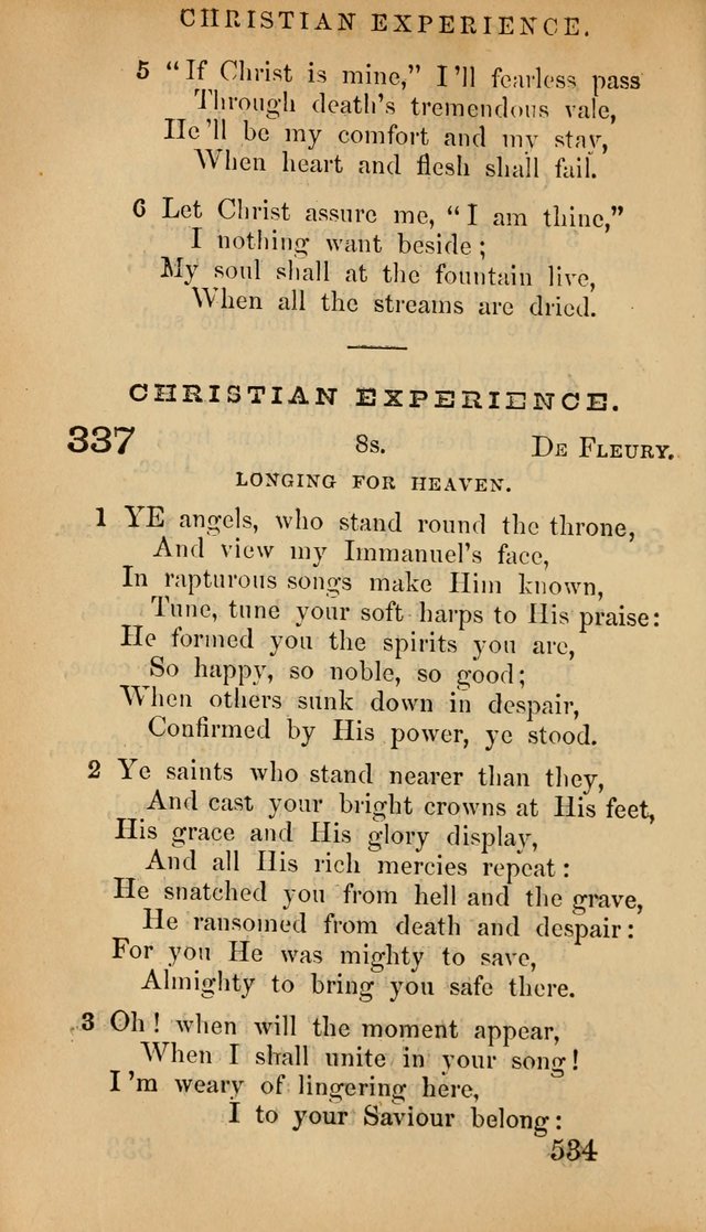 The Psalms and Hymns, with the Doctrinal Standards and Liturgy of the Reformed Protestant Dutch Church in North America page 542