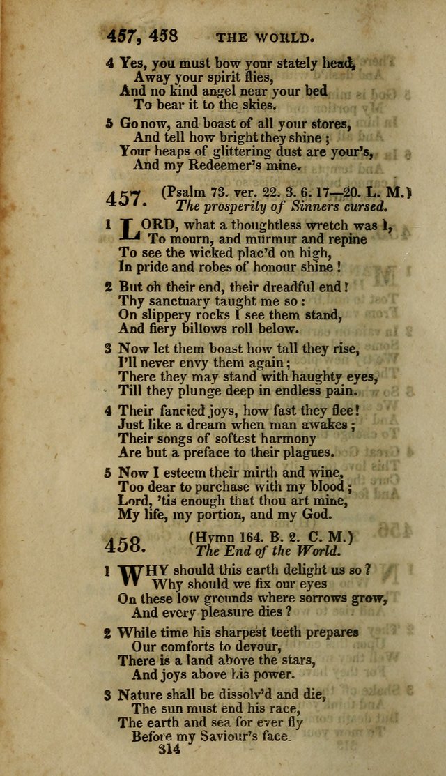 The Psalms and Hymns of Dr. Watts page 308