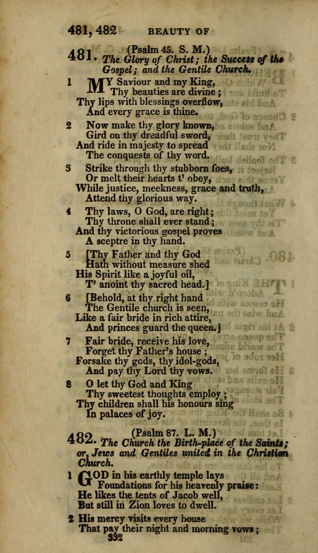 The Psalms and Hymns of Dr. Watts page 326