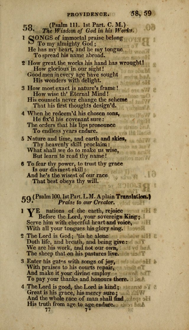 The Psalms and Hymns of Dr. Watts page 73