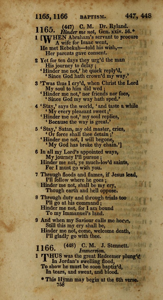 The Psalms and Hymns of Dr. Watts page 748