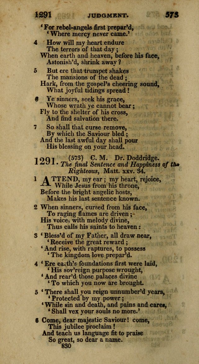The Psalms and Hymns of Dr. Watts page 820