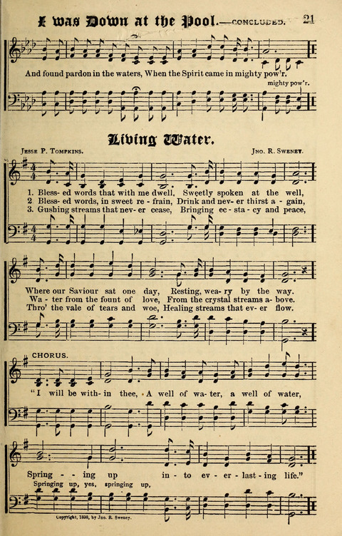 Praise Hymns and Full Salvation Songs page 21