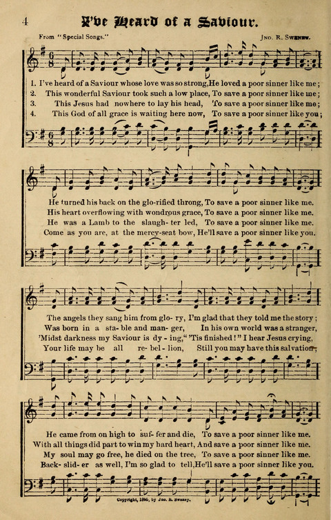Praise Hymns and Full Salvation Songs page 4