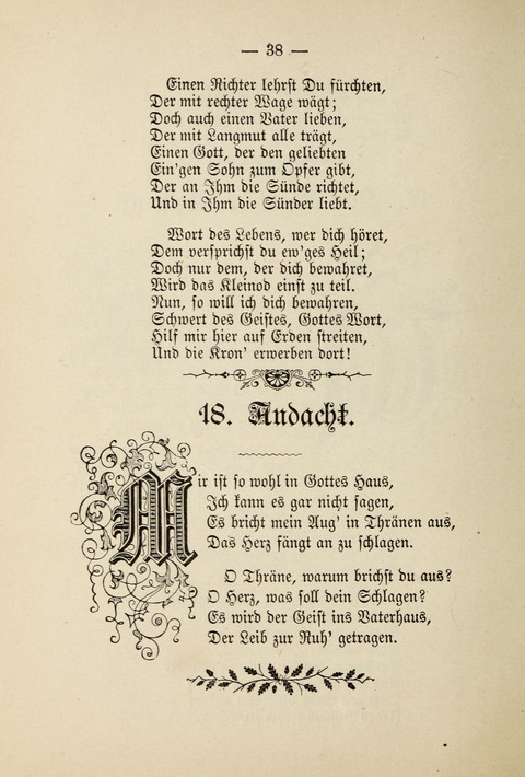 Psalter und Harfe: von Karl Johann Philipp Spitta page 38